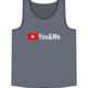 You & Me Tube Concert Tank