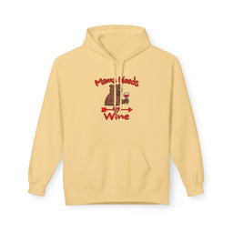 Mama Needs Wine Pullover Hoodie