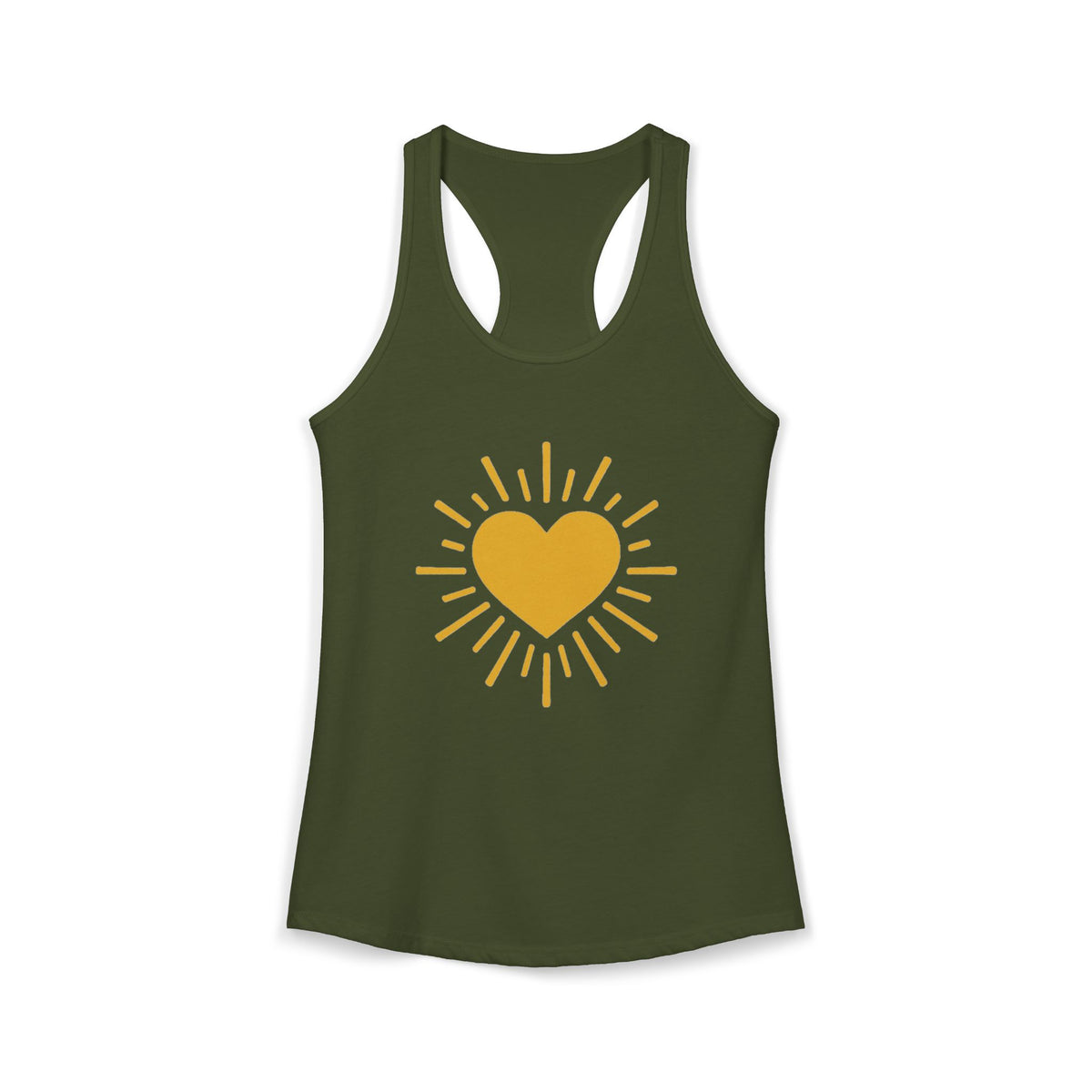 Let Your Love Shine Racerback Tank