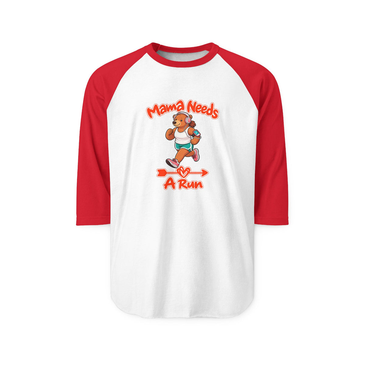 Mama Needs A Run 3/4 Sleeve Jersey