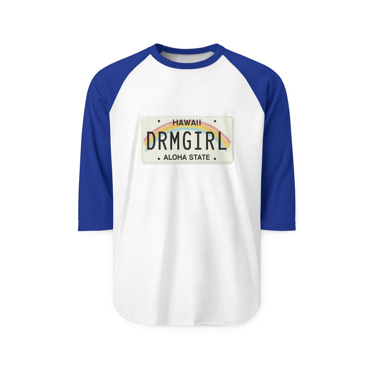 Hawaiian Dreamgirl 3/4 Sleeve Raglan Jersey