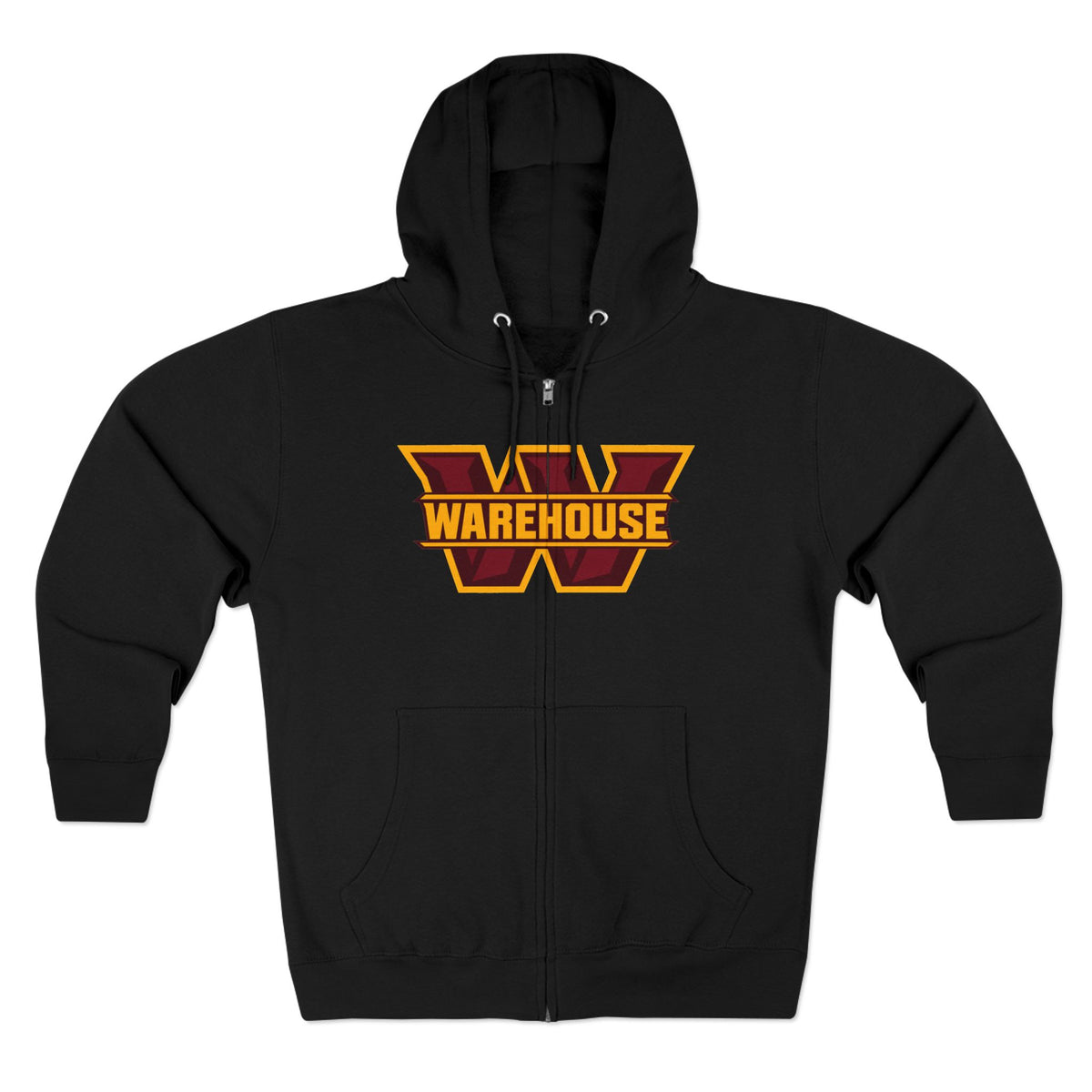 Washington Warehouse Zip Up Hoodie