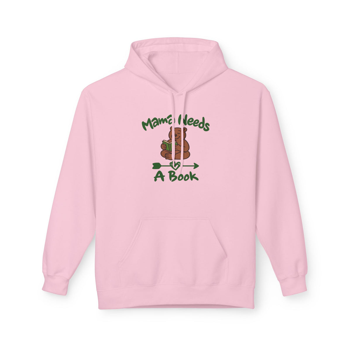 Mama Needs A Book Pullover Hoodie