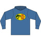 Big Bass Fish Long Sleeve Hooded T-Shirt