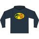 Big Bass Fish Long Sleeve Hooded T-Shirt