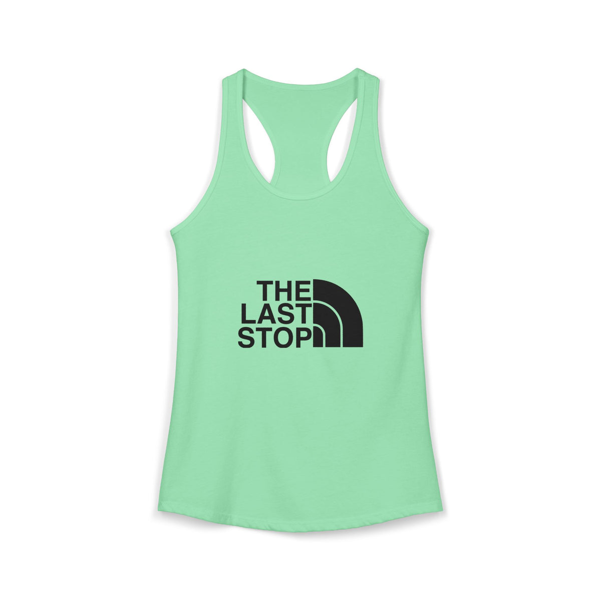 The Last Stop Women's Racerback Tank
