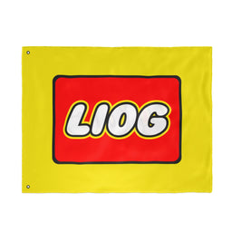 LIOG-O Double Sided 36 x 60" Flag