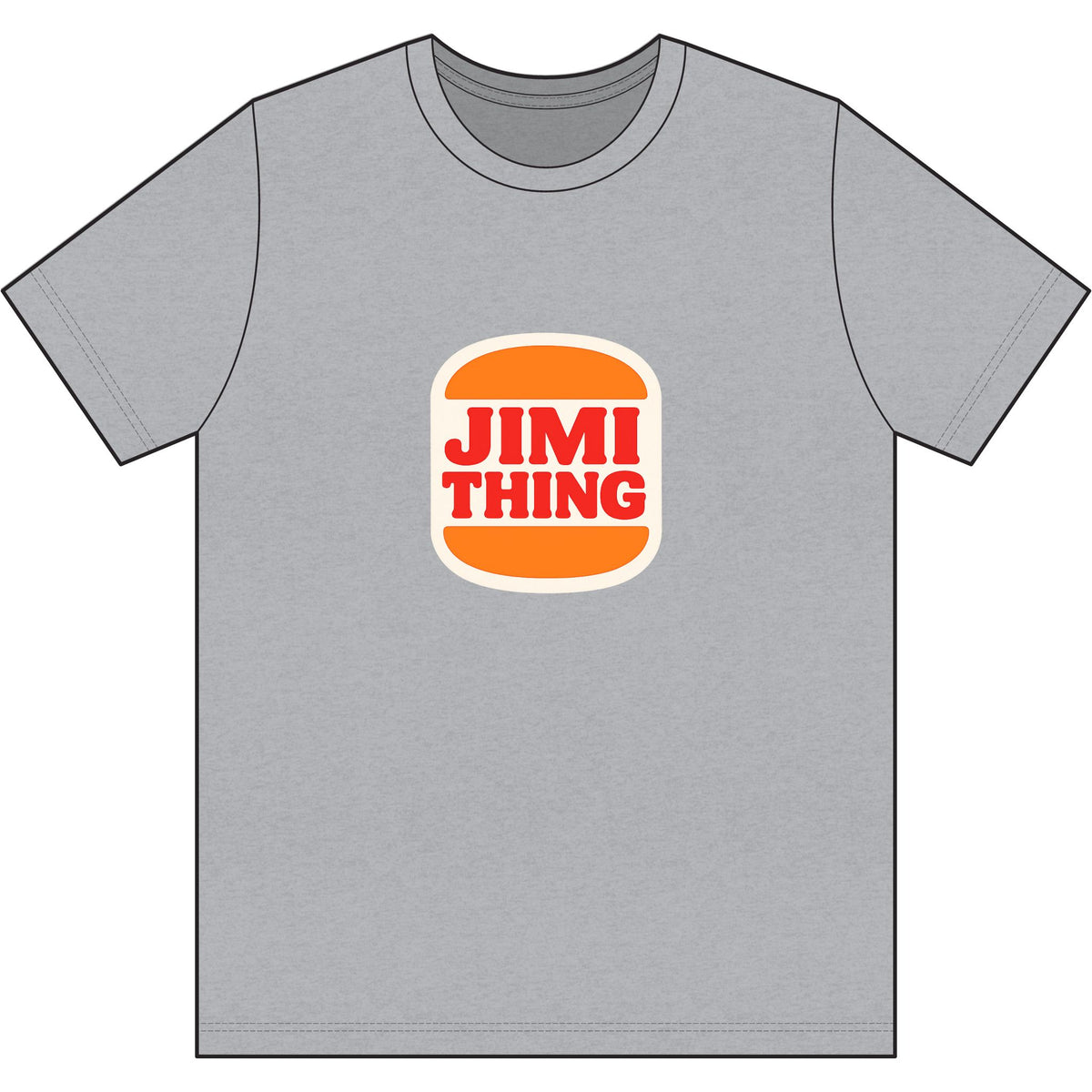 Burger Thing Dri Wick T Shirt