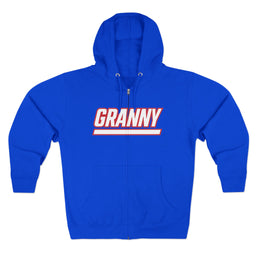 New York Granny Zip Up Hoodie