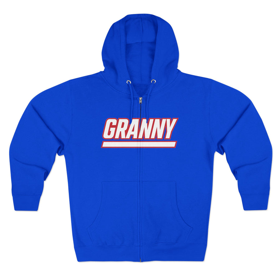 New York Granny Zip Up Hoodie