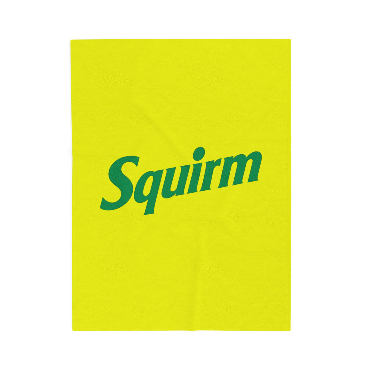 Squirm Velveteen Plush Blanket