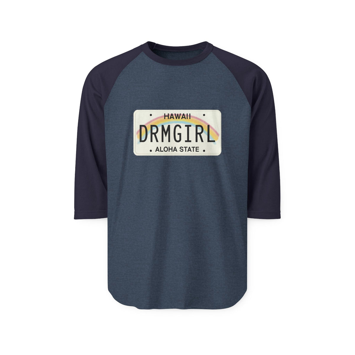 Hawaiian Dreamgirl 3/4 Sleeve Raglan Jersey