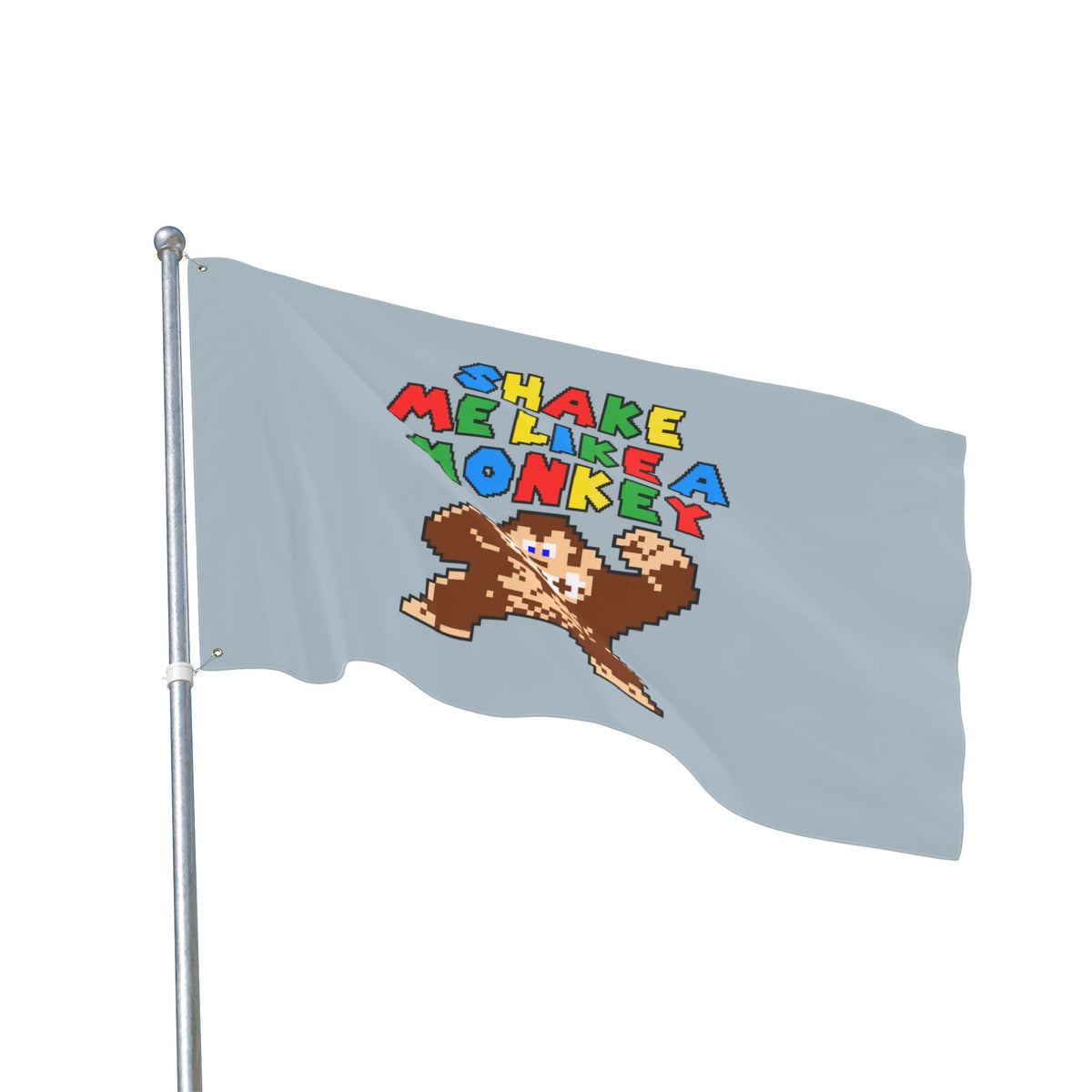 Shake Me Like A Monkey Double Sided 36 x 60" Flag