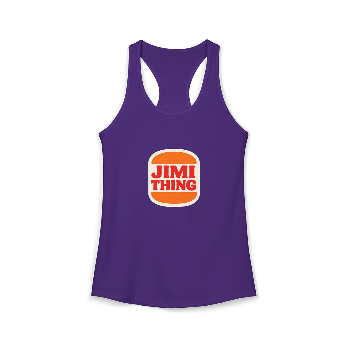 Burger Thing Women's Racerback Tank