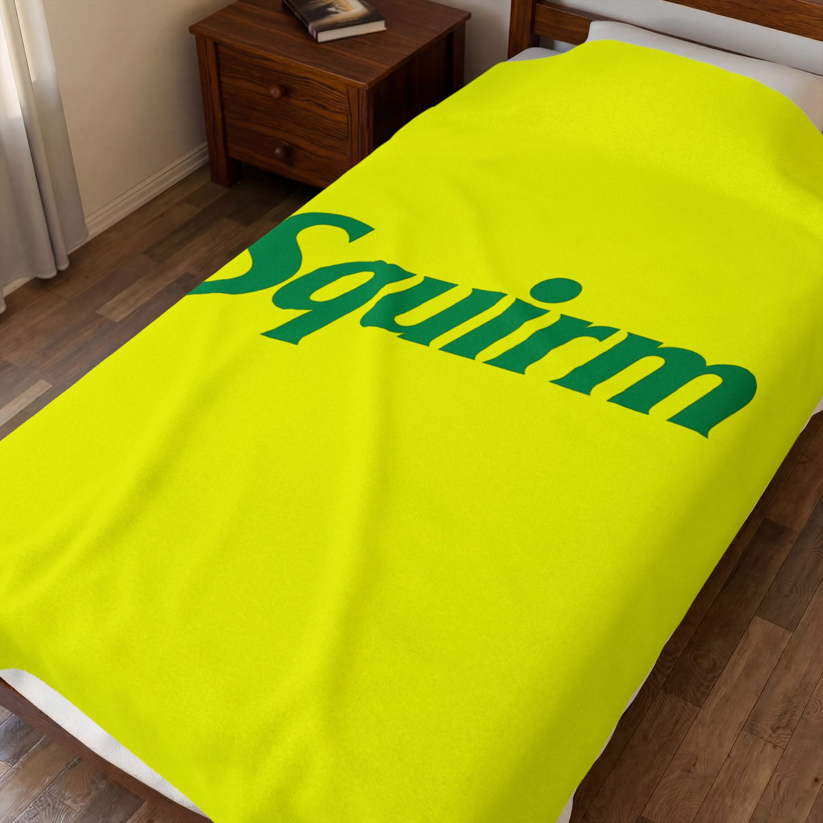 Squirm Velveteen Plush Blanket