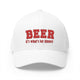 Beer For Dinner Flex Fit Cap