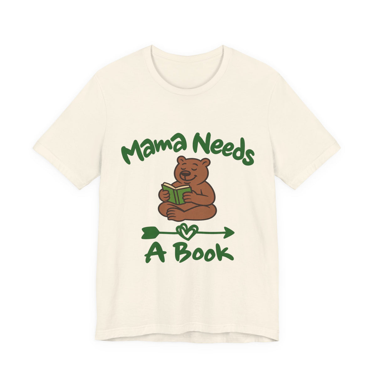 Mama Needs A Book Short Sleeve T Shirt