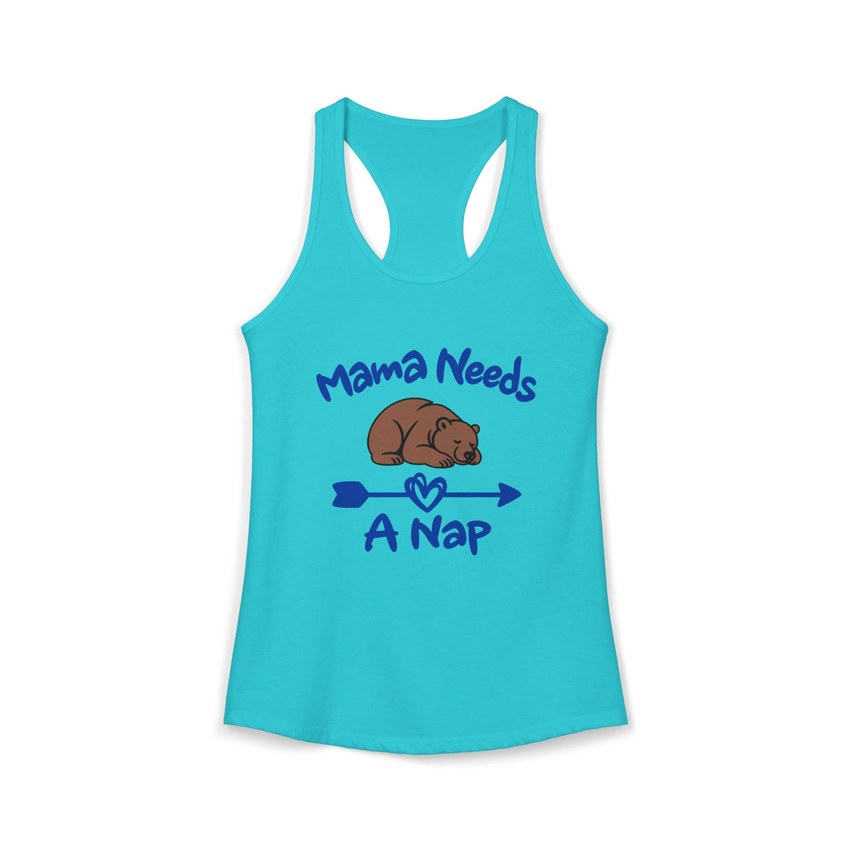 Mama Needs A Nap Women's Racerback Tank