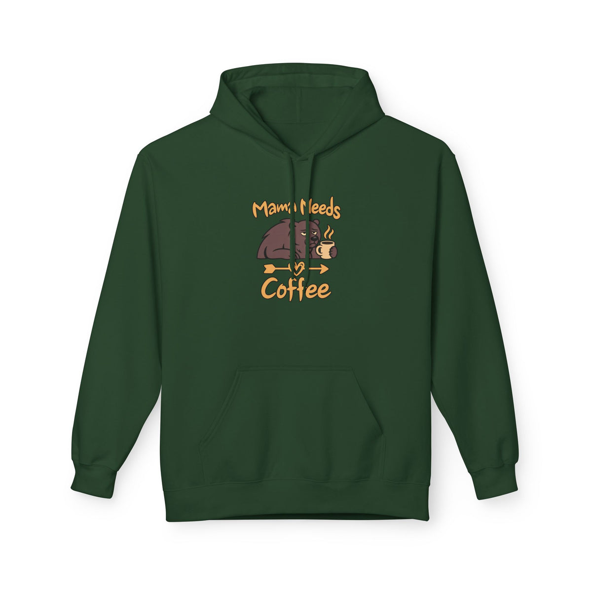 Mama Needs Coffee Pullover Hoodie