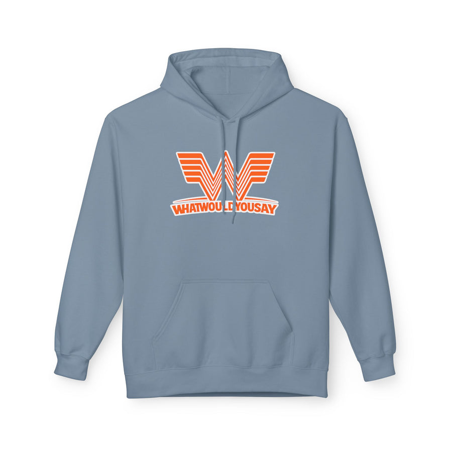 What Would You Say A Burger Pullover Hoodie