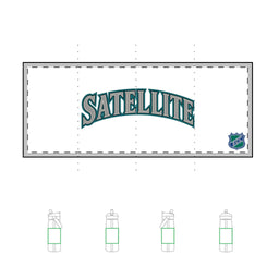 Satellite Mariners Camelbak Flip Straw 25oz Bottle