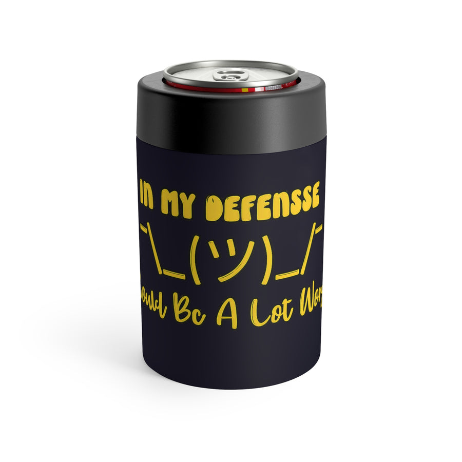 In My Defense... 12oz Can Holder
