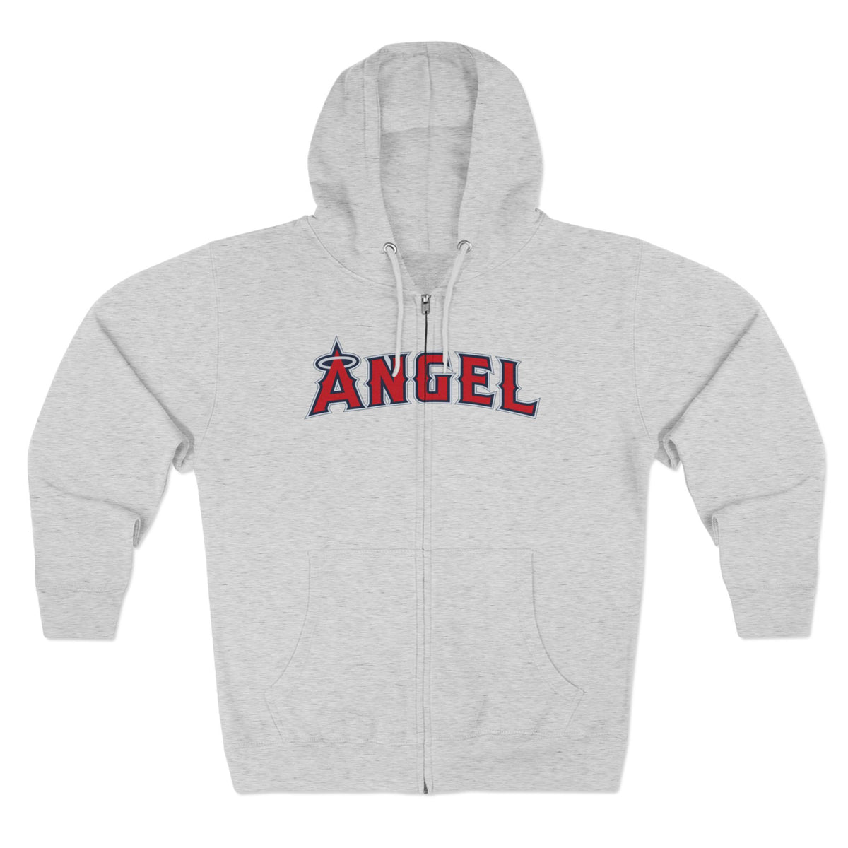 Los Angeles Angel Zip Up Hoodie