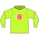 Burger Thing Long Sleeve Hooded T-Shirt