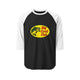 Big Bass Fish 3/4 Sleeve Raglan T Shirt