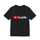 You & Me Tube Unisex Short Sleeve T Shirt