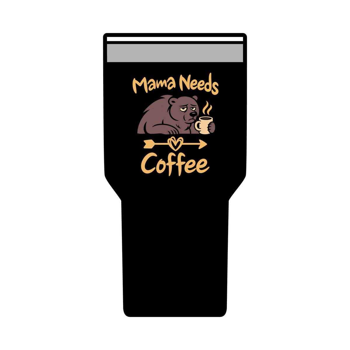 Mama Needs Coffee 30oz Polar Camel Insulated Tumbler
