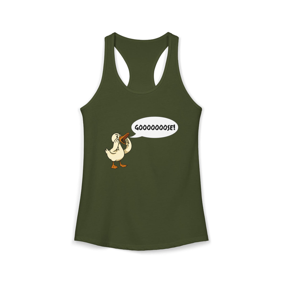 Gooooose! Women's Racerback Tank