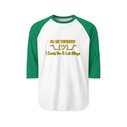 In My Defense... 3/4 Sleeve Jersey