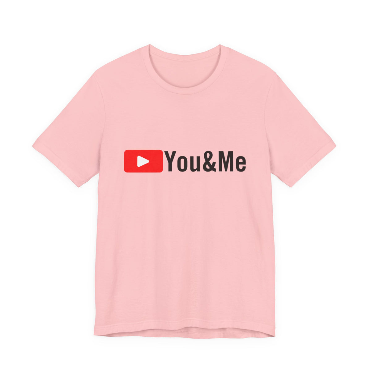 You & Me Tube Unisex Short Sleeve T Shirt