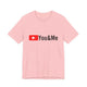 You & Me Tube Unisex Short Sleeve T Shirt