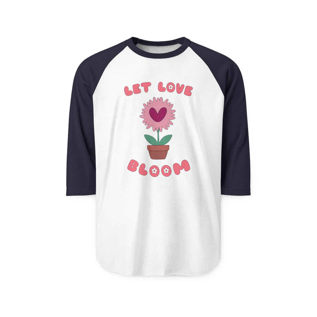 Let Love Bloom 3/4 Sleeve Jersey