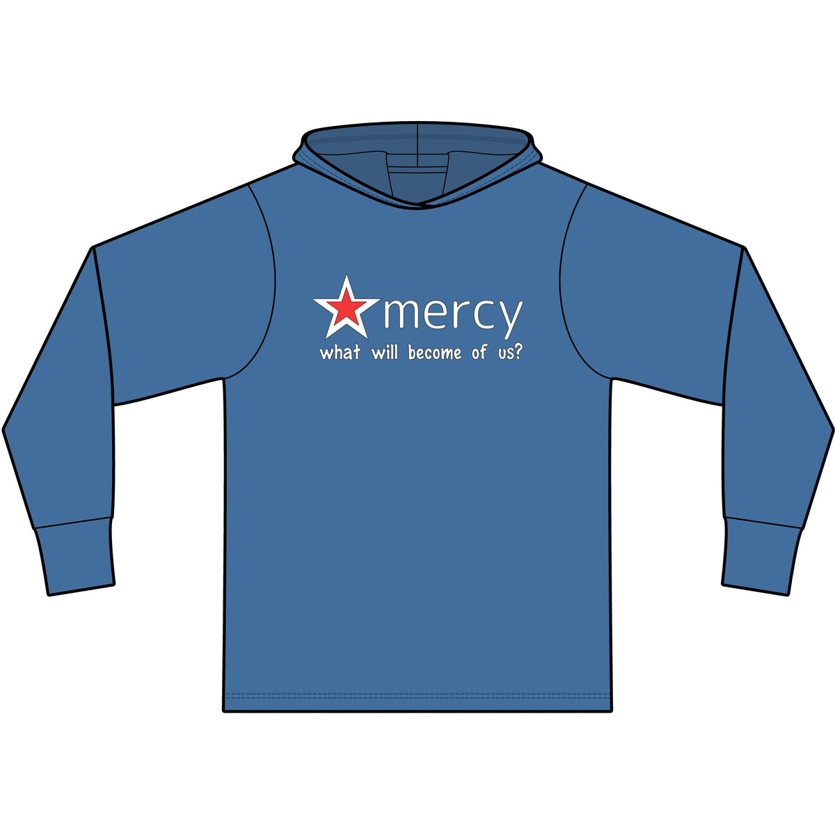 Mercy Me Long Sleeve Hooded T-Shirt