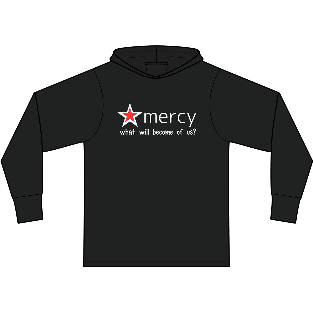 Mercy Me Long Sleeve Hooded T-Shirt