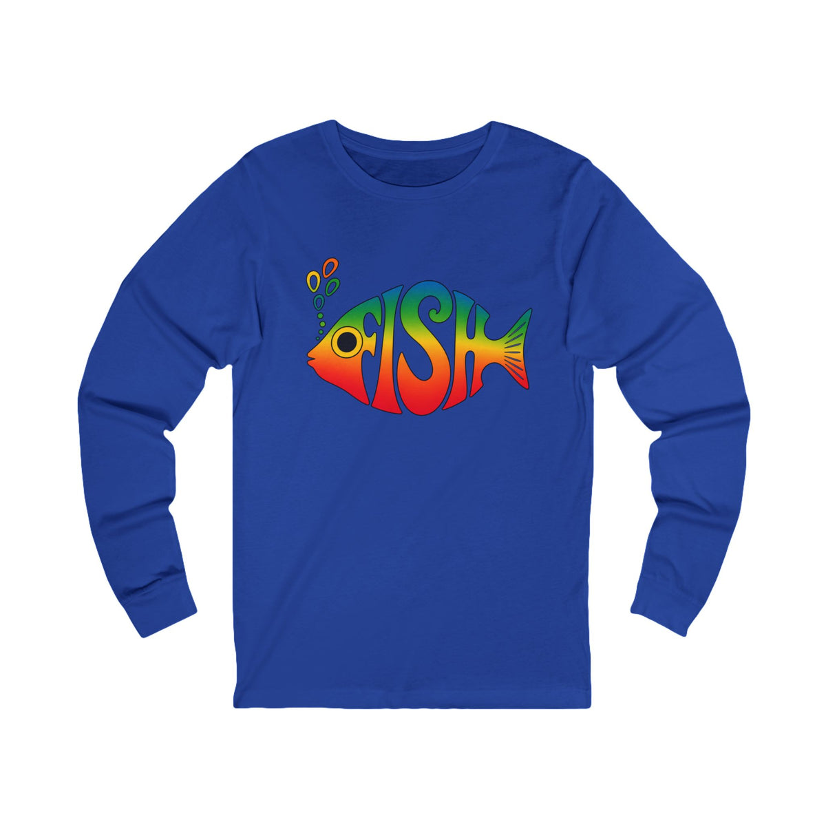 Big Eyed Phish Long Sleeve T Shirt