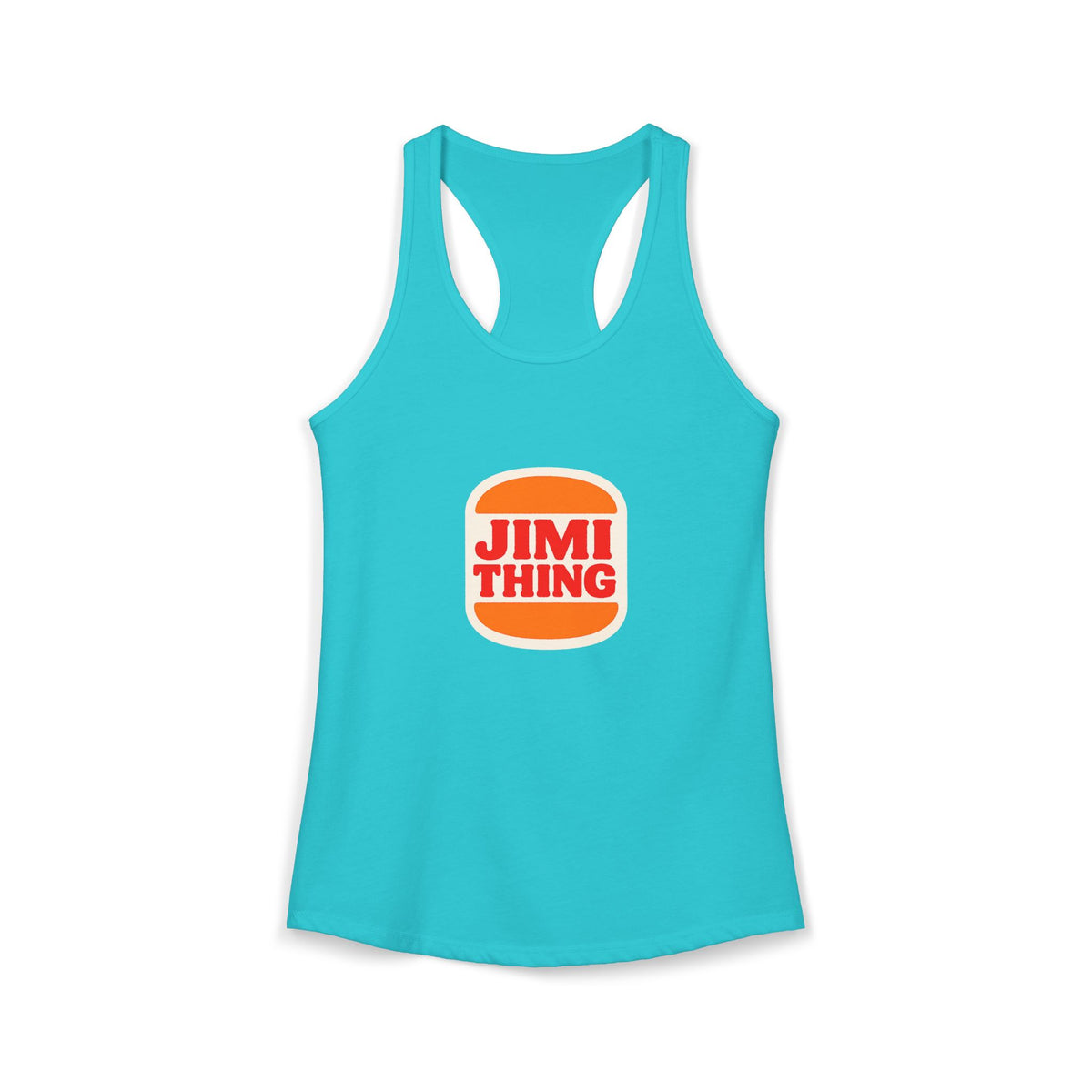 Burger Thing Women's Racerback Tank