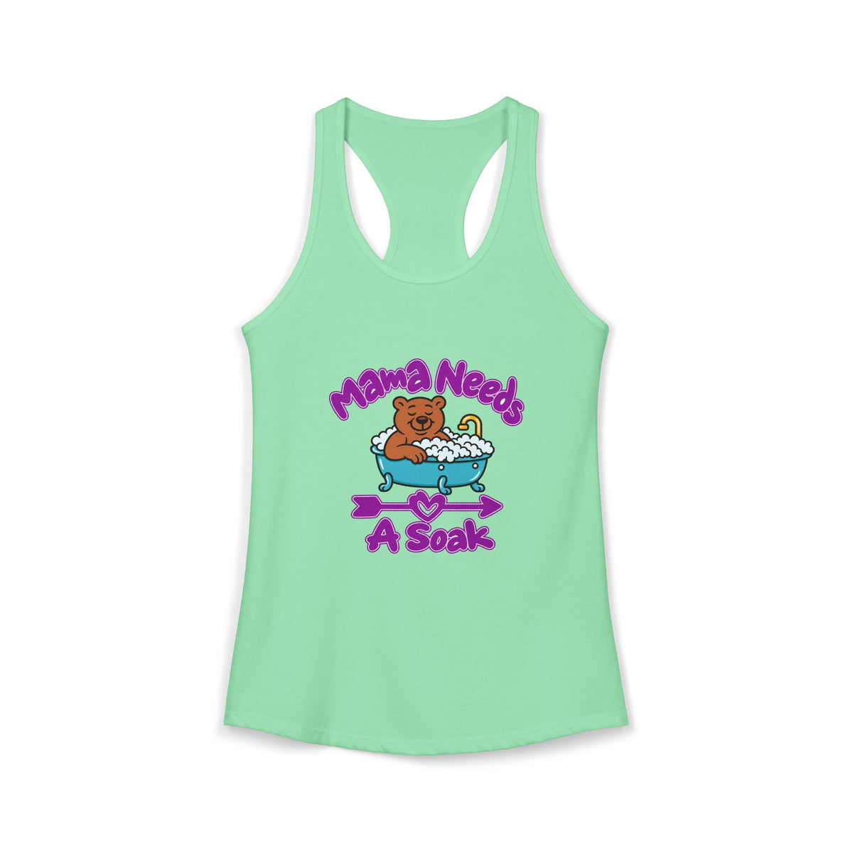 Mama Needs A Soak Women's Racerback Tank
