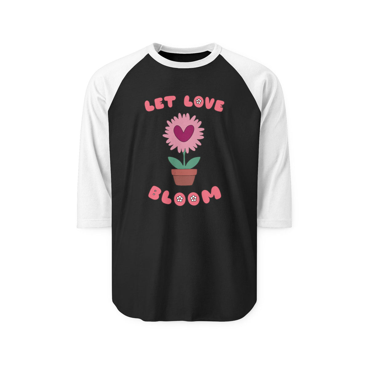 Let Love Bloom 3/4 Sleeve Jersey