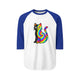 The Black Cat Changing Colors 3/4 Sleeve Jersey