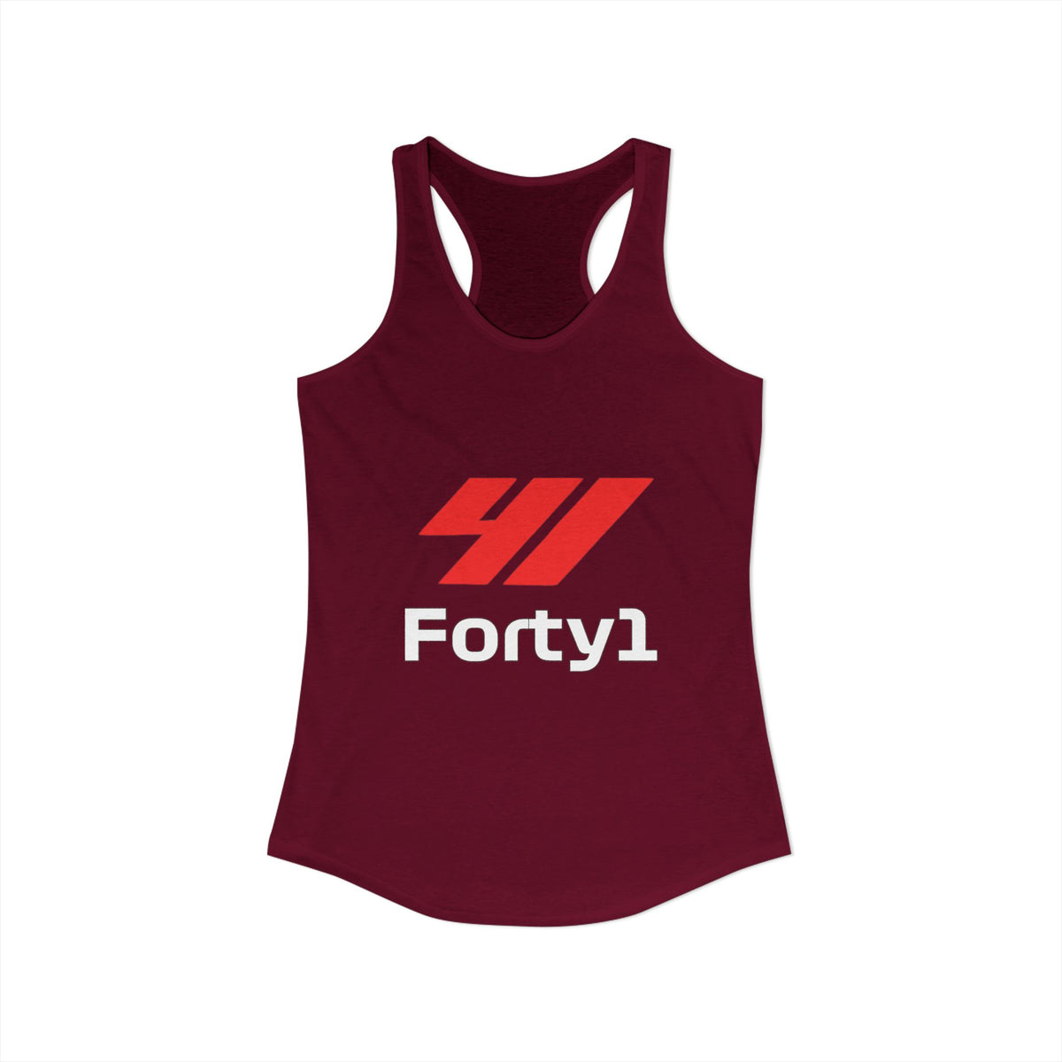 Formula 41 Women's Racerback Tank