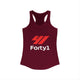 Formula 41 Women's Racerback Tank