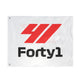 Formula 41 Double Sided 36 x 60" Flag