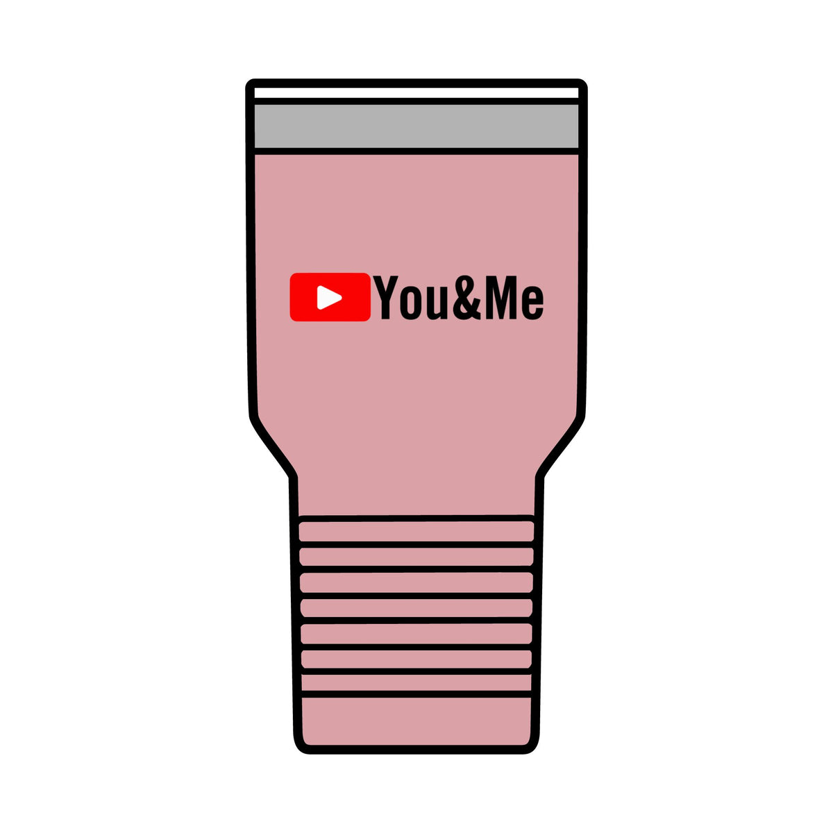 You & Me Tube Polar Camel 30oz Insulated Tumbler