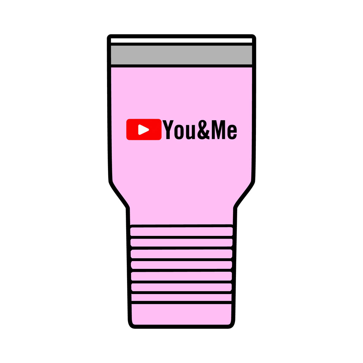 You & Me Tube Polar Camel 30oz Insulated Tumbler