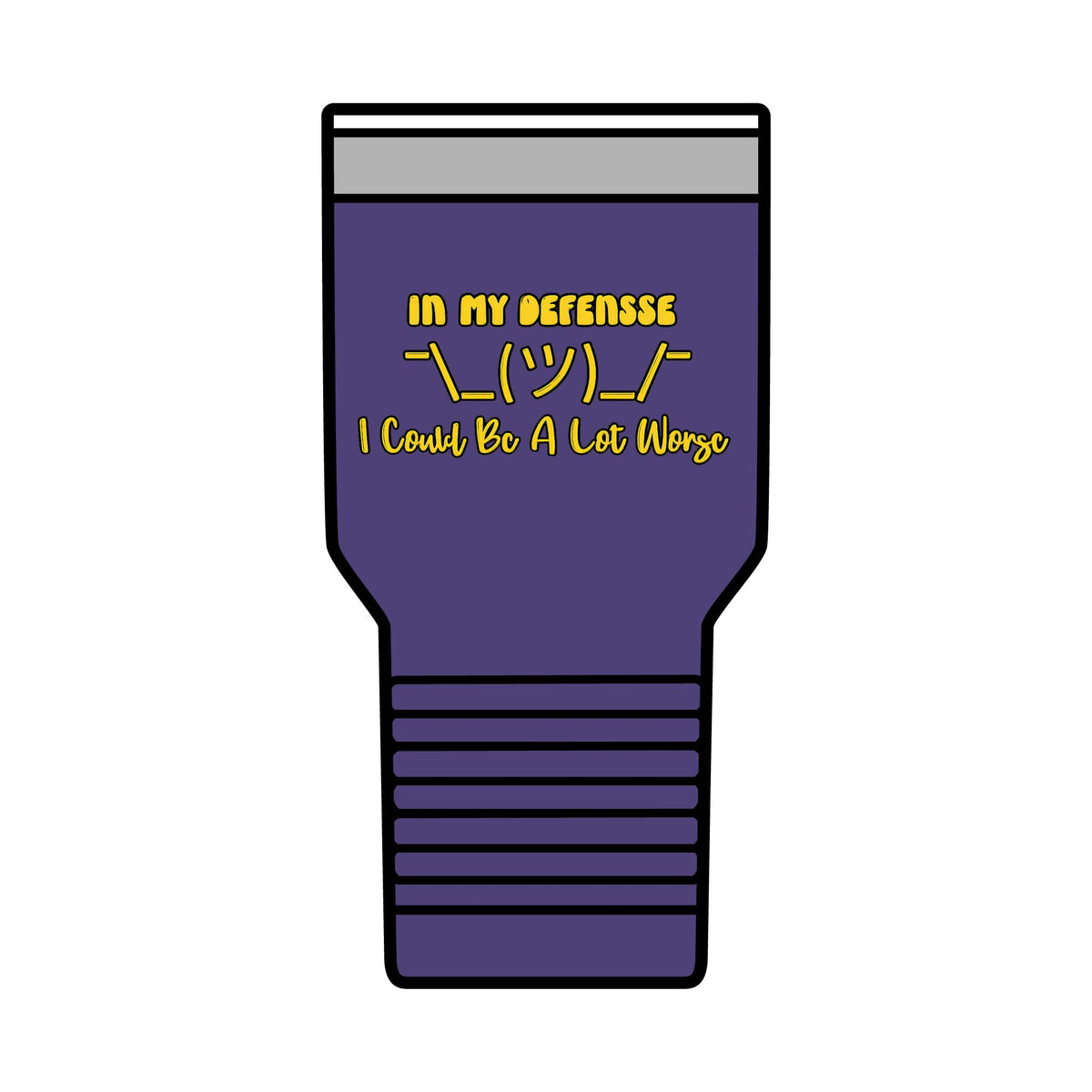 In My Defense... 30oz Polar Camel Insulated Tumbler