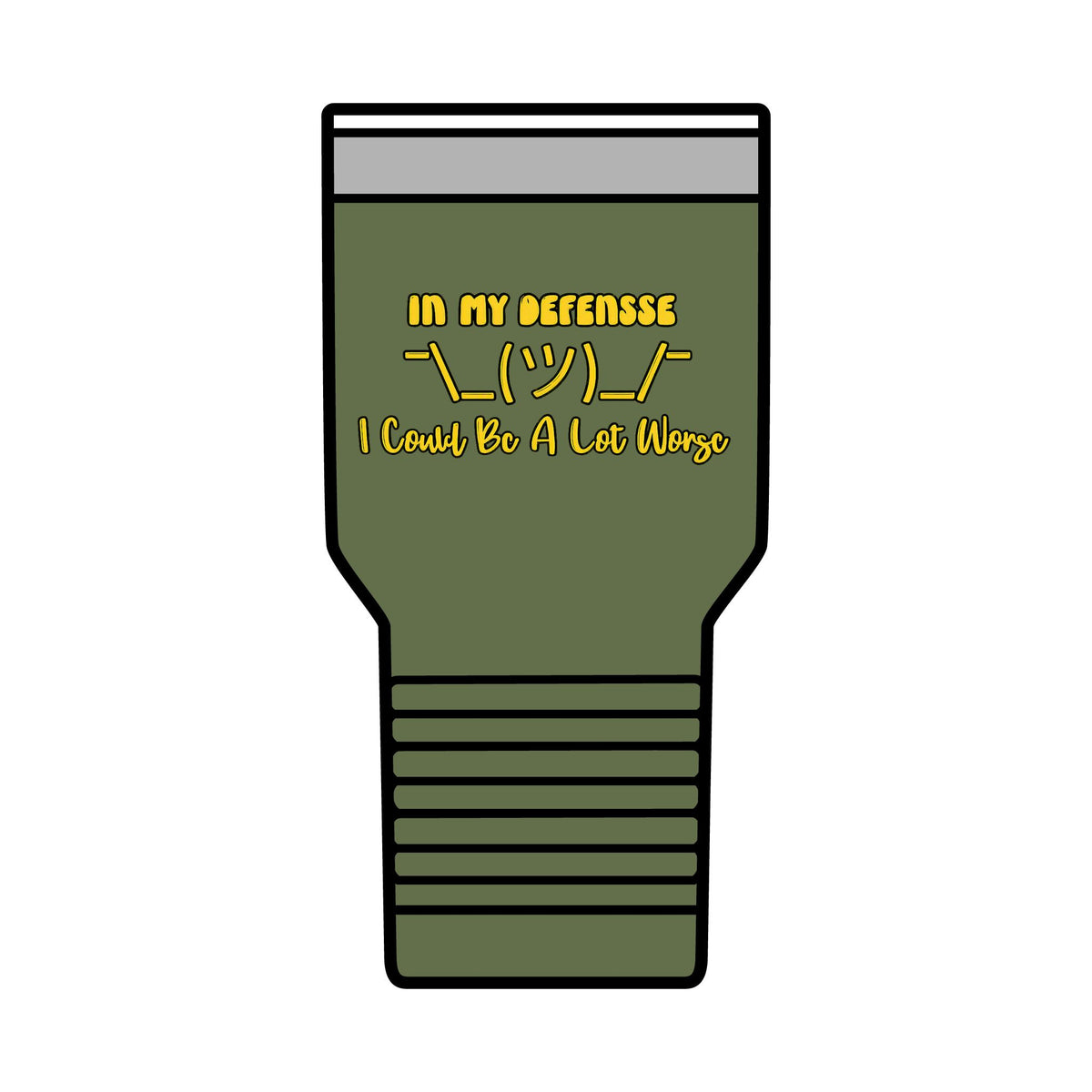 In My Defense... 30oz Polar Camel Insulated Tumbler